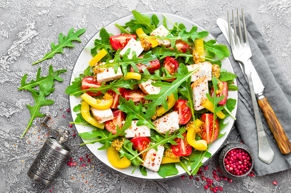 Chicken salad - Stock Photo - Images