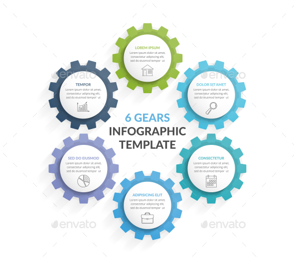 Six Gears - Infographics