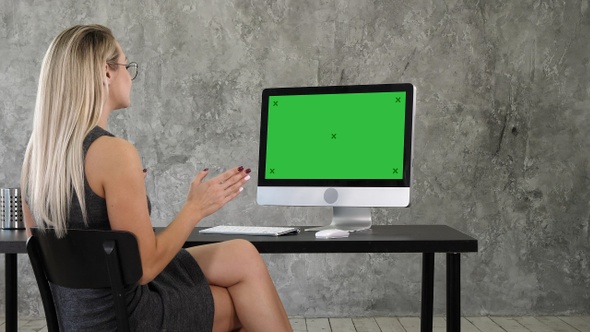 Video Call Conference Chatting Communication Concept alt