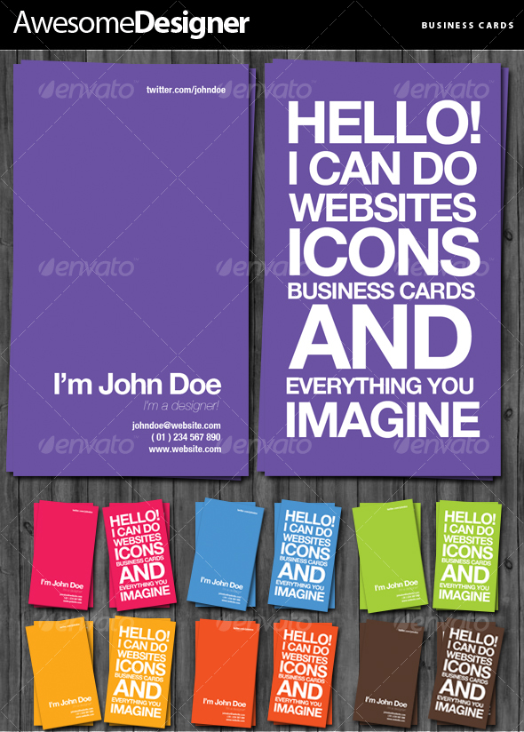 Designer Business Cards - Creative Business Cards