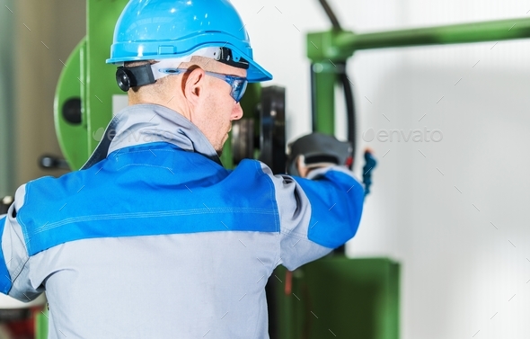 Pro Machinery Operator Stock Photo by duallogic | PhotoDune