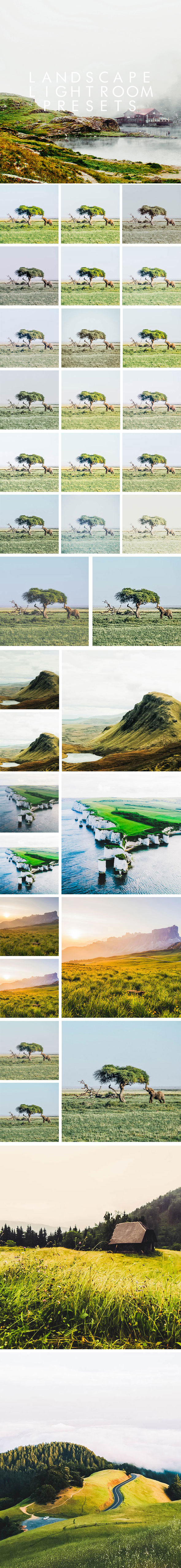 Landscape LR - Lightroom Presets Add-ons
