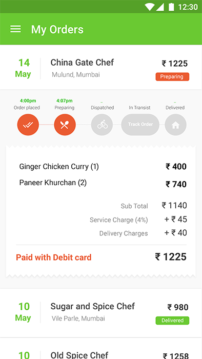 Food Ordering app with Delivery + Restaurant Android App ...