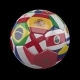 Soccer Ball with Flags of Countries of World on Transparent - VideoHive Item for Sale