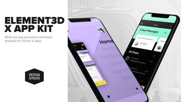 Element3D X App Kit Promotion