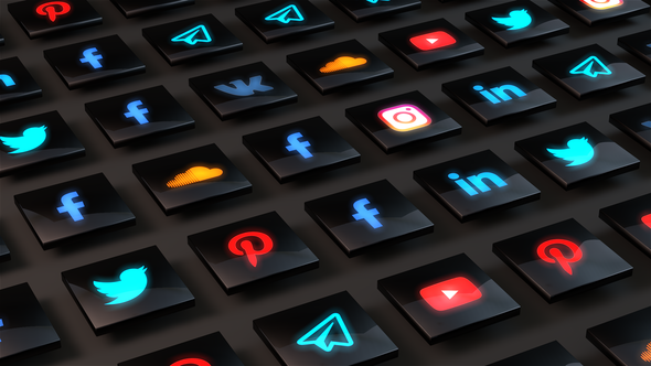 Social Media Loop Background alt