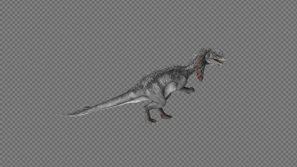Dilophosaurus Dinosaur Spit Pack 4IN1