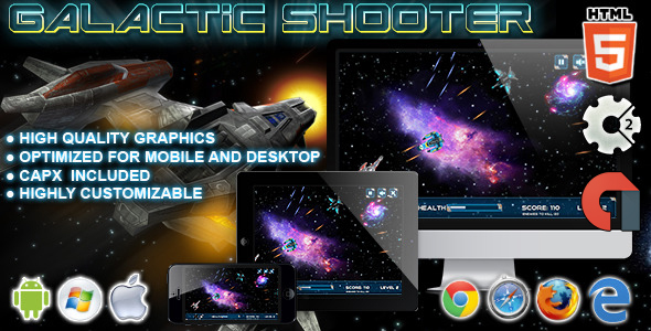 Galactic Shooter - CodeCanyon 13278557