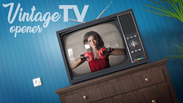 Vintage TV - VideoHive 22068320