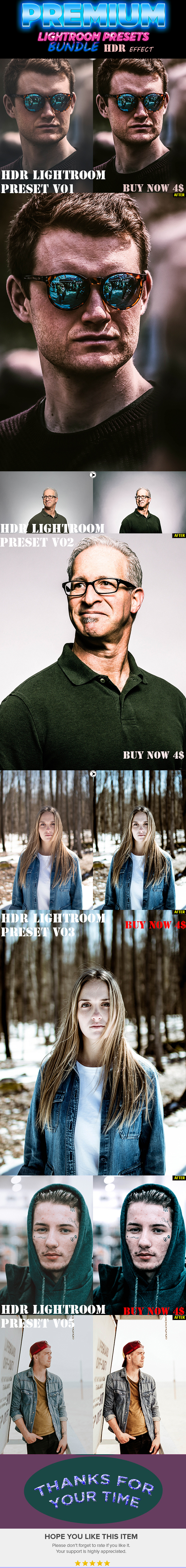 Bundle HDR Lightroom Preset - Lightroom Presets Add-ons