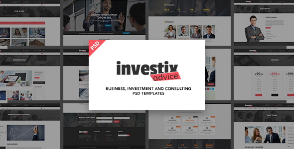 Investix - Business - ThemeForest 22001800