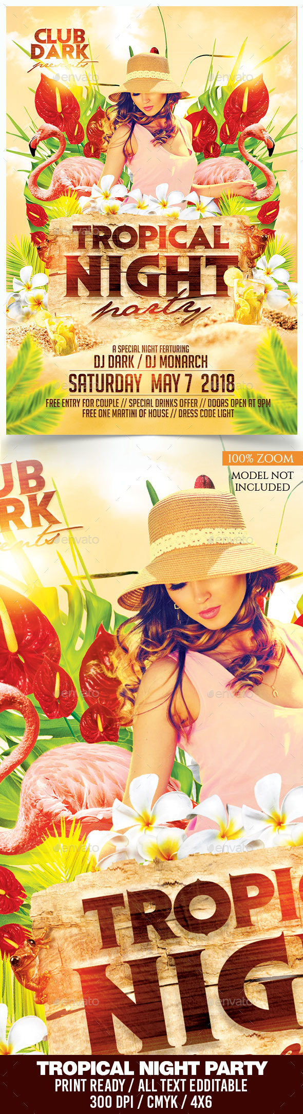 Tropical Night Party - Clubs & Parties Events