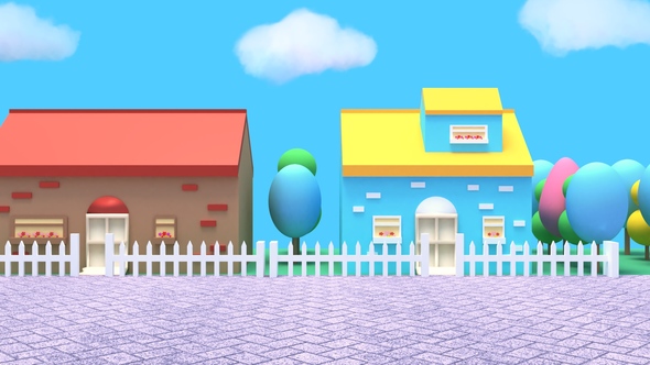 Cartoon Houses alt
