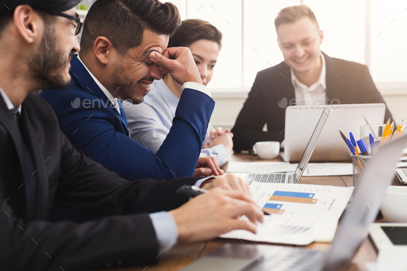 Business meeting. Businesspeople in modern office - Stock Photo - Images