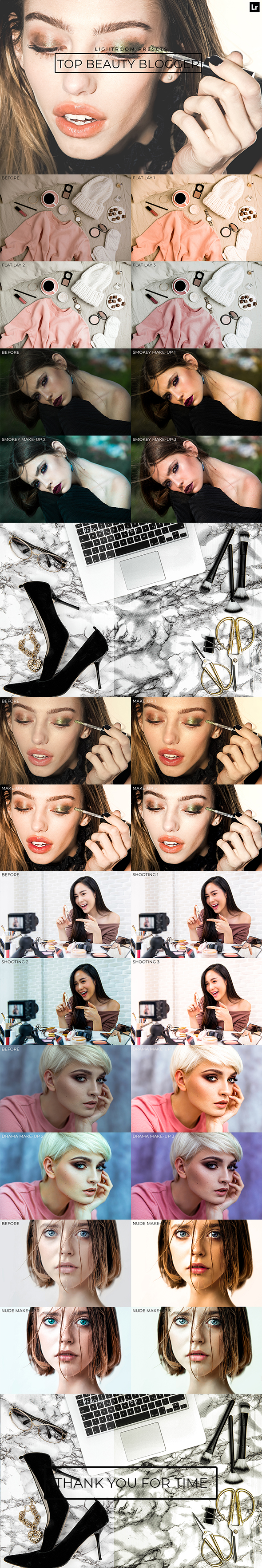 Top Beauty Blogger Lightroom Presets - Lightroom Presets Add-ons