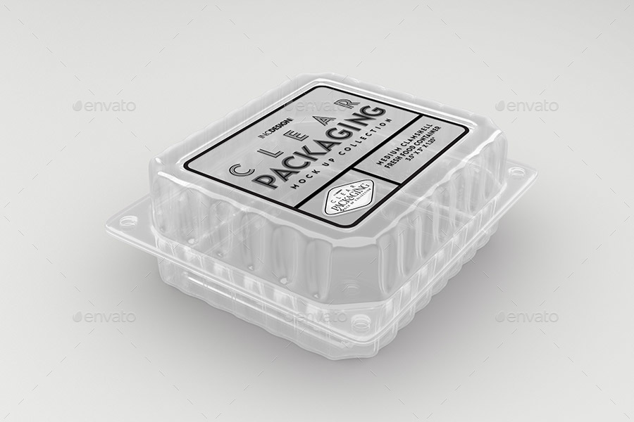 Download Clearmedium Clamshell Packaging Mockup By Incybautista Graphicriver