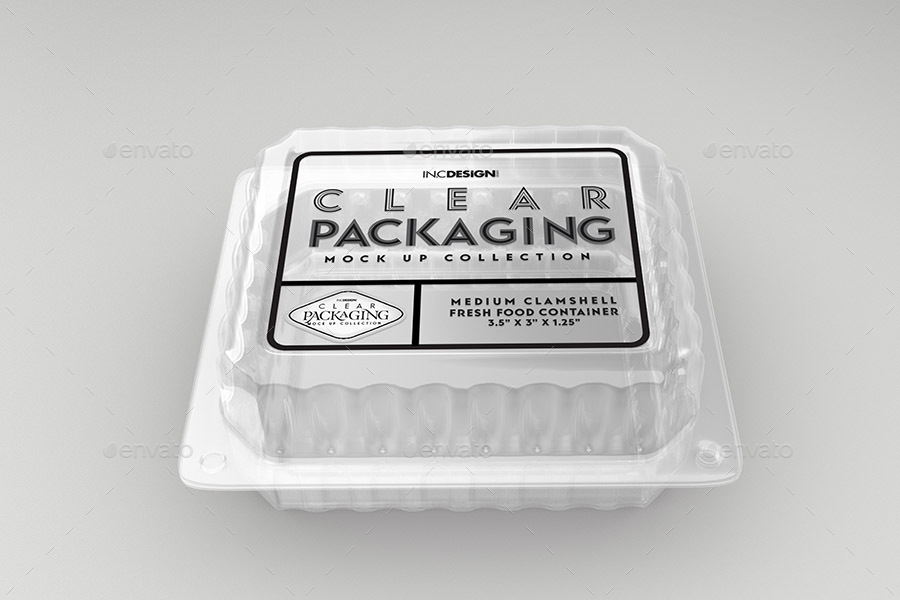 Download Clearmedium Clamshell Packaging Mockup By Incybautista Graphicriver