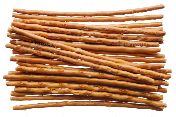 Salted bread sticks - Stock Photo - Images