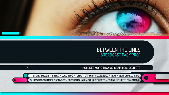 Between the Lines - Broadcast Pack Pro