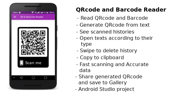 Barcode and QRcode - CodeCanyon 22072667