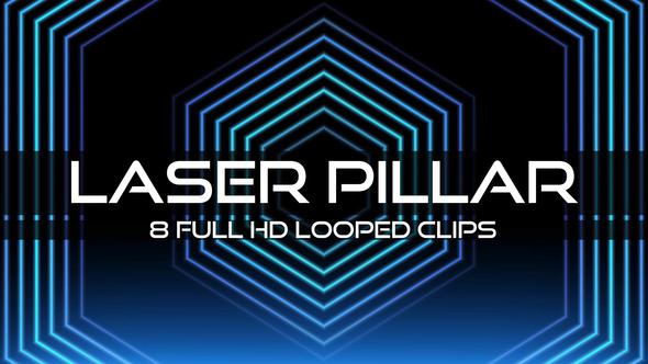 Laser Pillar VJ Loop