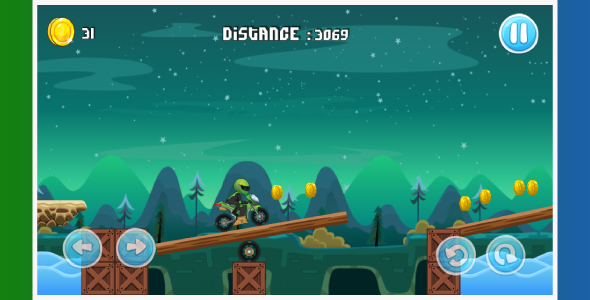 Moto bike race game: Android Game - share button- review button-easy to reskin - CodeCanyon Item for Sale