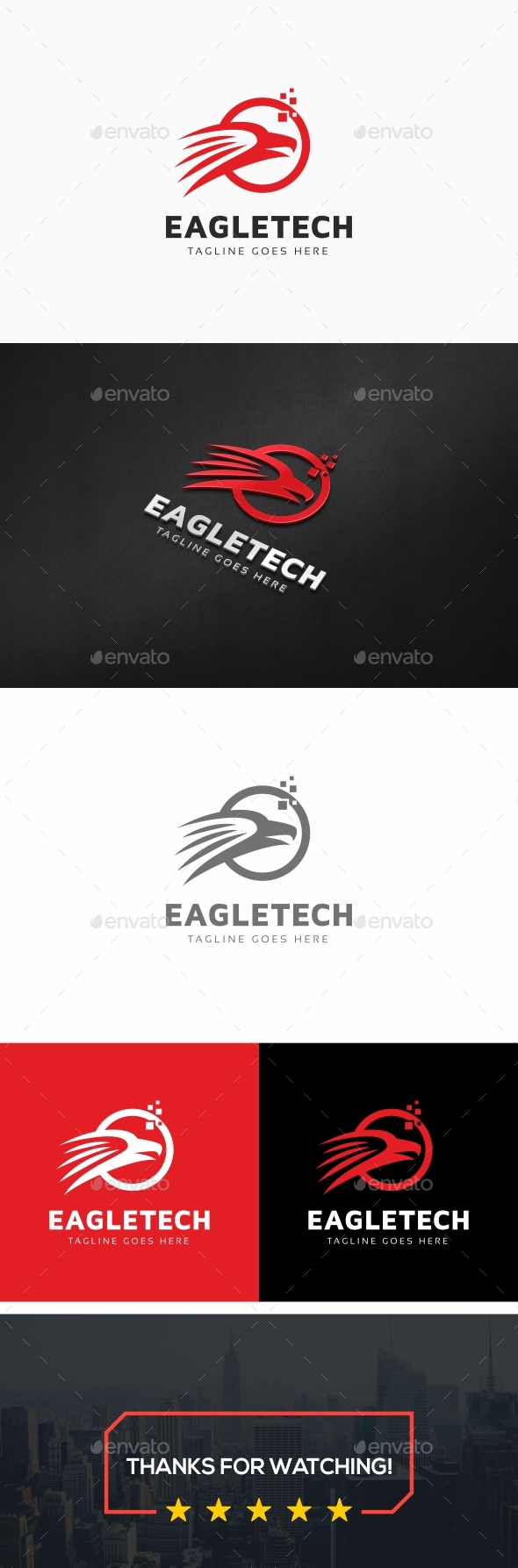 Eagle Logo Template - Symbols Logo Templates