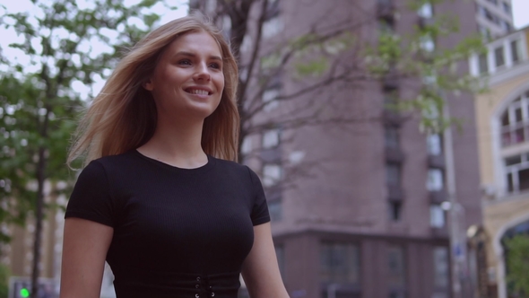 Businesswoman Walking alt