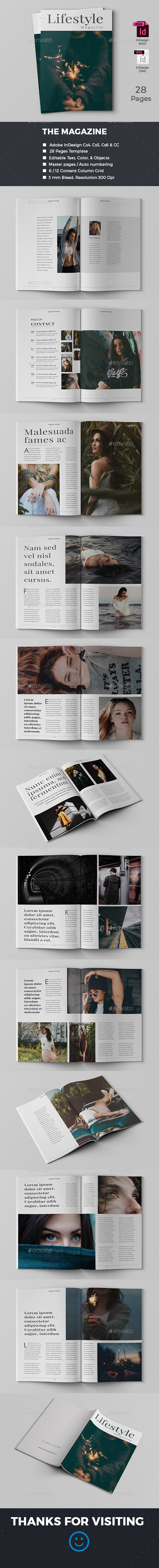 Indesign Magazine - Magazines Print Templates