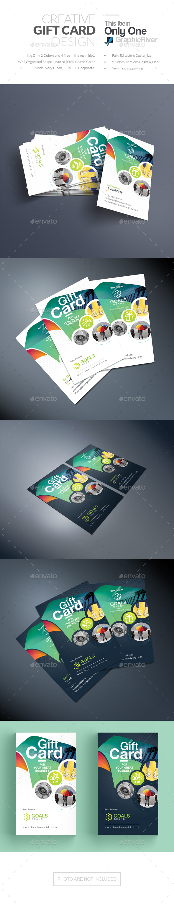 Gift Card in Stationery Templates