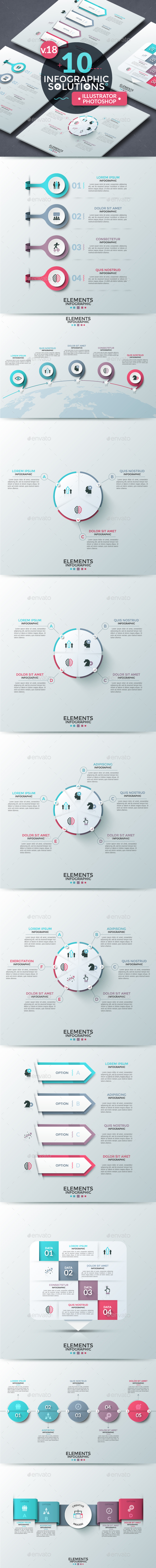 Infographic Solutions. Part 18 - Infographics