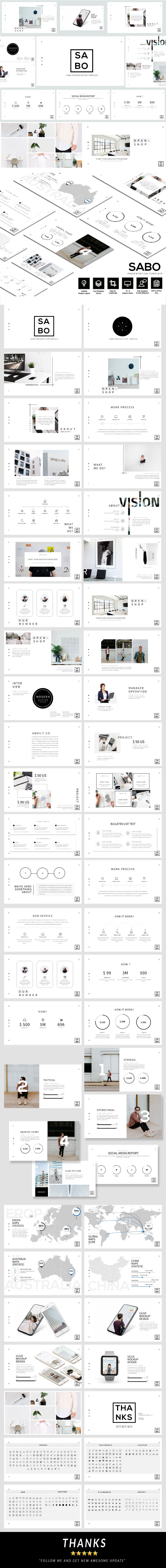 Sabo - Business Google Slide Template - Google Slides Presentation Templates