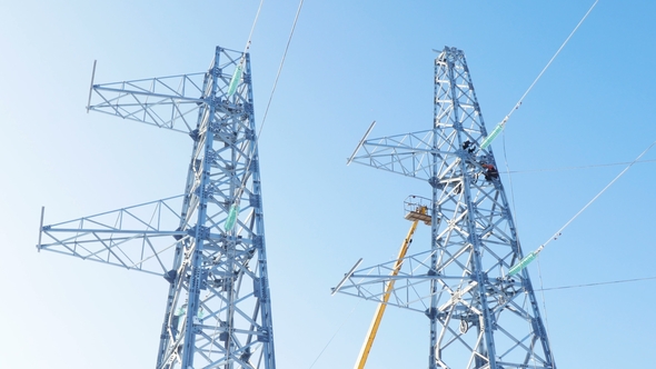 Supports Installing By Auto Mechanism with Telescopic Rod alt