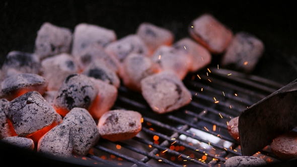 Chef Preparing Hot Coals alt