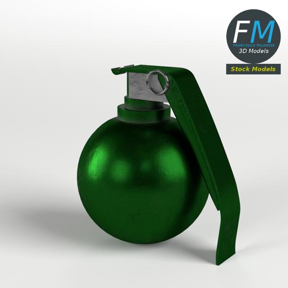 Fragmentation Grenade - 3DOcean Item for Sale