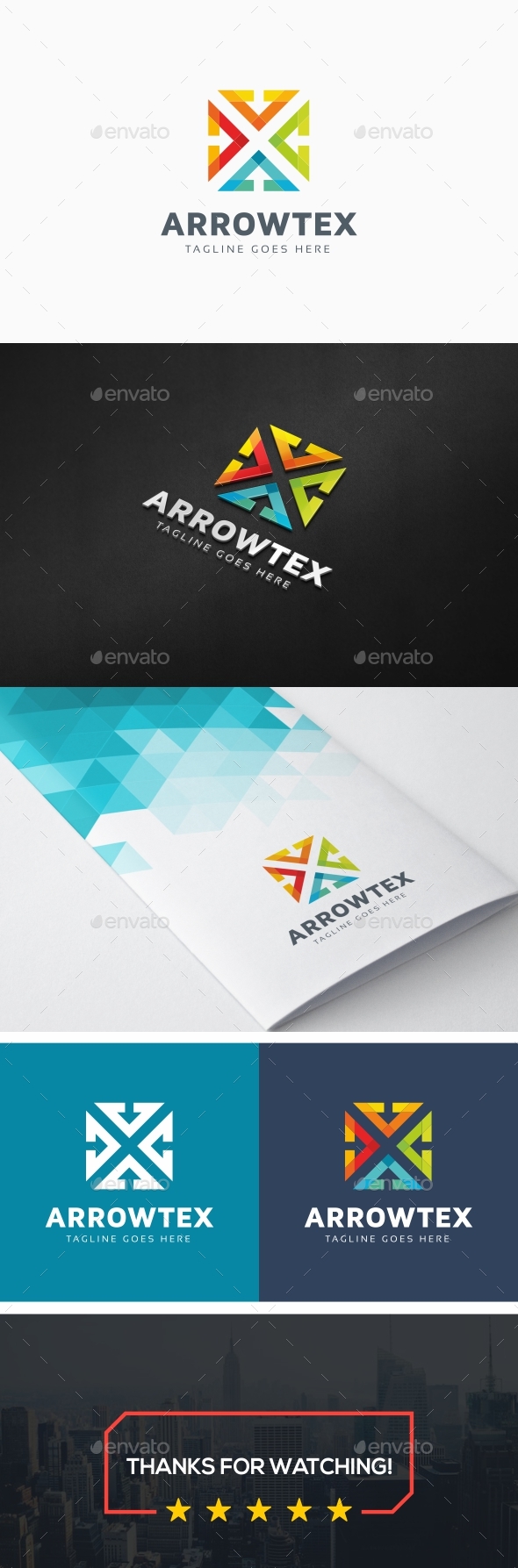 Arrows Technology Logo - Symbols Logo Templates