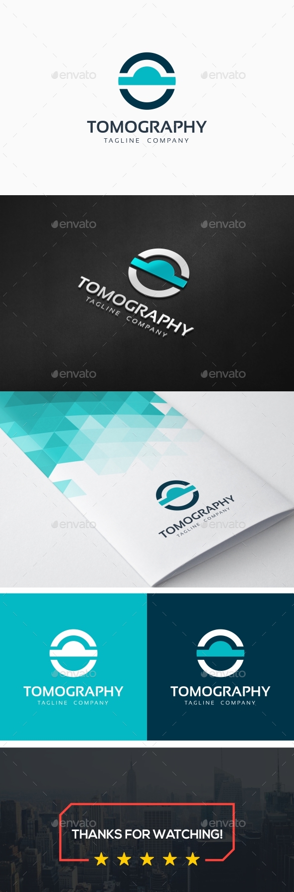 CT MRI Tomography Logo - Symbols Logo Templates