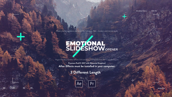 Emotional Slideshow I Opener I Premiere Pro