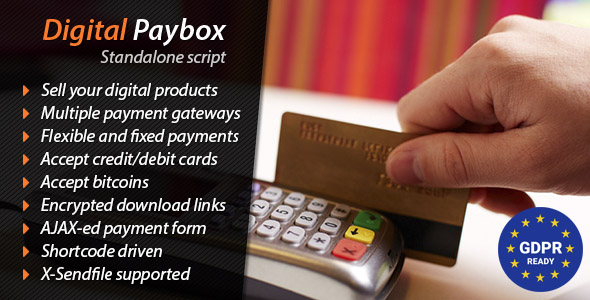 Digital Paybox - CodeCanyon 2987770