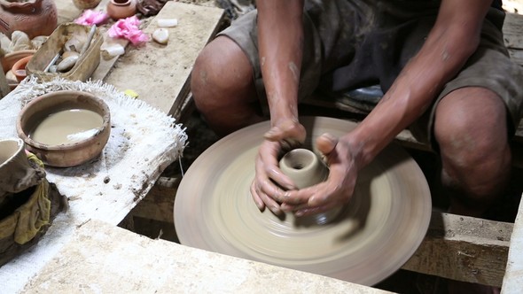 Making Traditional Pottery