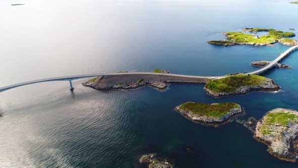 Atlantic Ocean Road , Stock Footage 