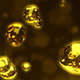 Bubbles Golden Liquid Loop - VideoHive Item for Sale