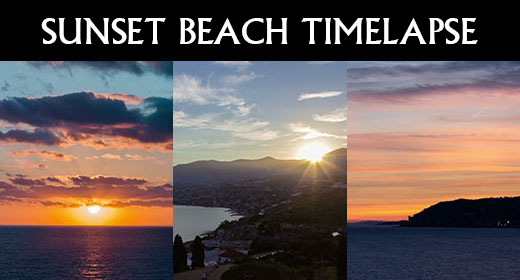Sunset Beach Timelapse