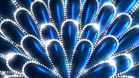 Blue Flower With Diamonds alt