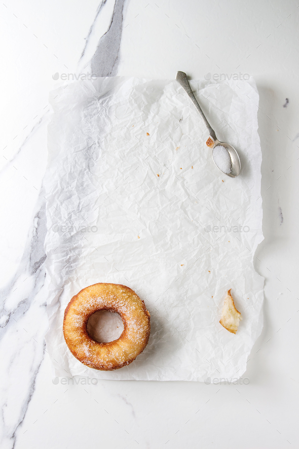 Puff pastry donuts cronuts - Stock Photo - Images