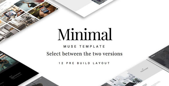 Minimal Muse Template - ThemeForest 22092662