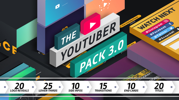 The YouTuber Pack - VideoHive 14665678