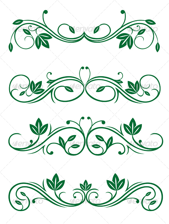 Floral Decorations vintage floral decorationsseamartini | graphicriver Floral Decorations vintage floral decorationsseamartini | graphicriver