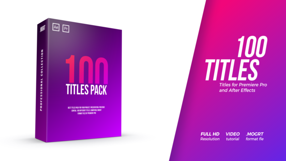 100 Titles Pack