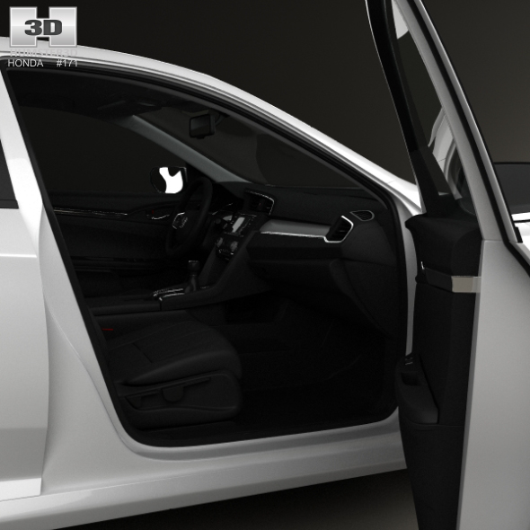Honda Civic Lx With Hq Interior 2016